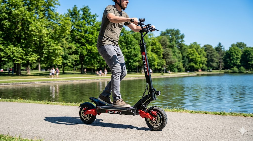 Trottinette Electrique SPEEDTROTT sur www.trotinetteelectrique.fr